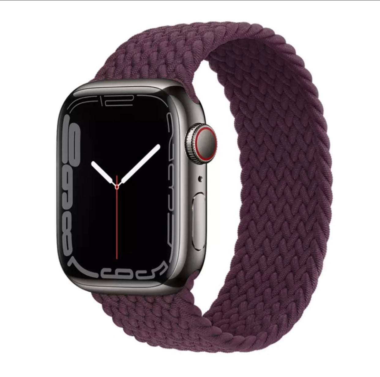 Premium Designers Speciality Nylon Braided Apple Watch Bands- for New Apple Watch Series 7 45mm - Super Savings Technologies Co.,LTD Premium Designers Speciality Nylon Braided Apple Watch Bands- for New Apple Watch Series 7 45mm - Super Savings Technologies Co.,LTD